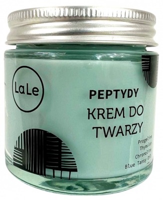 LA LE Krem do twarzy Peptydowy 60 ml, silnie przeciwzmarszczkowy