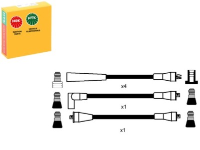 Провода зажигания ngk 986356834 3777 dkb633 фото №1
