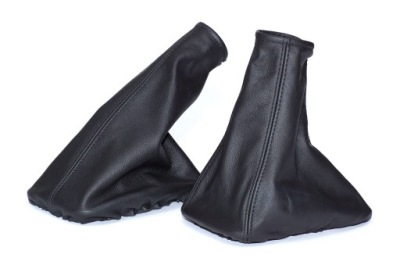 Opel corsa c комплект чехлы рычага кожа natural фото №1