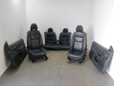 Сидіння заднє сидіння обшивки комплект r design шкіра volvo c30 i 2006-2013 фото №1