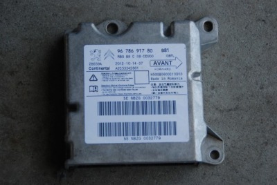 Citroen ds5 датчик модуль подушек 9678691780 фото №1