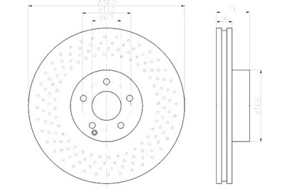 HELLA PAGID ДИСКИ ТОРМОЗНЫЕ ТОРМОЗНЫЕ HELLA PAGID 220421191