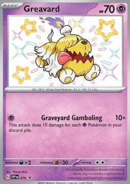 Karty Pokemon PROMO (SVP 070) Greavard