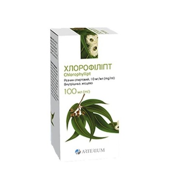 Chlorophyllipt chlorofilipt 100 ml.na grónkowca
