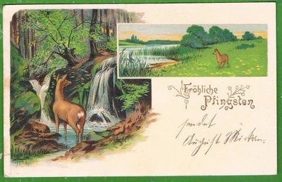 POCZTÓWKI ARTYSTYCZNE Z WIERSZAMI , SENTENCJAMI -ŻYCZENIAMI do 1945r