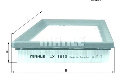 Фильтр воздуха ford 1,6tdci фото №1