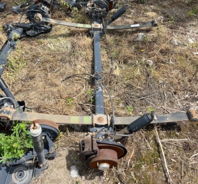 Fiat ducato 3 рестайлинг  балка ось подвеска задняя задняя комплект фото №1