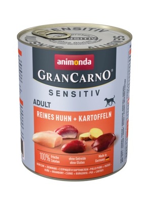 Animonda Gran Carno Sensitiv Kurczak/ziemniaki800g