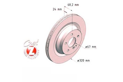 ДИСКИ ТОРМОЗНЫЕ ТОРМОЗНЫЕ 2 ШТУКИ MERCEDES W212 E-KLASA 09-16