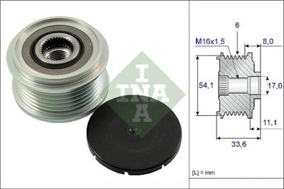 SANKABA GENERATORIAUS INA 535 0059 10 