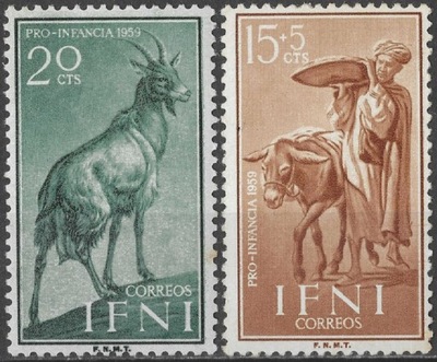 Ifni - fauna* (1959) SW 152/153