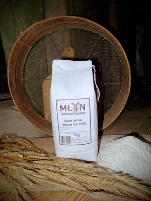 Mąka Żytnia Razowa Typ 2000 1kg Młyn Jasienica