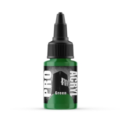 MPA-004 Green Pro Acryl, Monument Hobbies, 22 ml