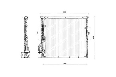 CONDENSADOR DE ACONDICIONADOR BMW 3 (E36) Z3 (E36) 1.6-3.  