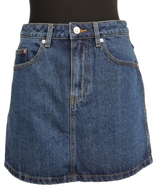 Spódnica mini jeansowa BENETTON 34