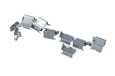 Набор монтажный тормозных колодок тормозных задняя mazda 323 rx-8 mitsubishi pajero фото №1