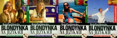 BLONDYNKA NA JĘZYKACH KOMPLET