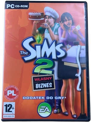 THE SIMS 2 WŁASNY BIZNES dysk ideał- komplet PL PC