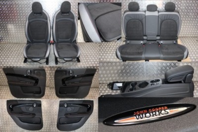 Mini f60 jcw countryman обивка сиденья заднее сиденье обшивки фото №1