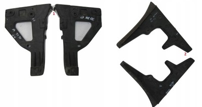 Направляющая бампера перед задняя audi a6 c6 4f9 kombi фото №1