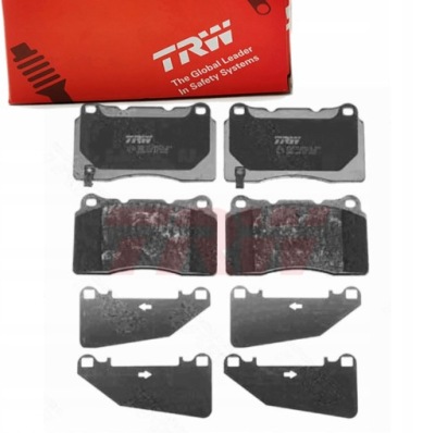 Тормозные колодки тормозные перед trw do subaru wrx sti 2.5 фото №1