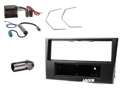 Рамка радио усилитель opel astra 3 corsa d black фото №1