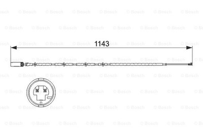 SENSOR ZAPATAS BOSCH 1 987 473 517 1987473517  