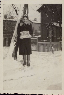 fotografia Dąbrowa Górnicza styczeń 1942