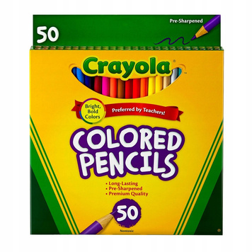 Ceruzkové pastelky 50 farieb Crayola