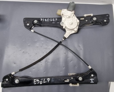 Механизм опускания стекло bmw e90 e91 перед левый фото №1