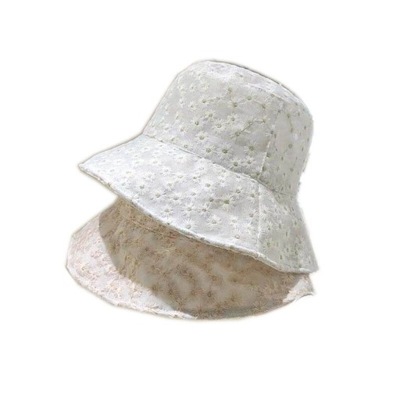 koronka kapelusz damski letni biały