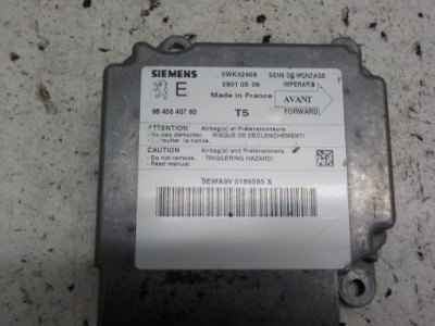Peugeot 307 датчик модуль подушок 9645840780 фото №1