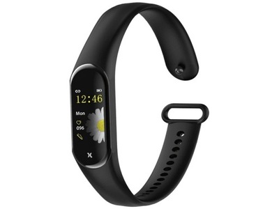 Czarny Smartband MAXCOM FW20 Soft