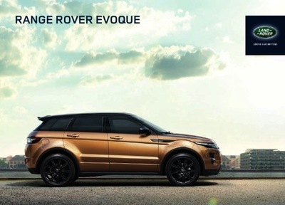 Range Rover Evoque prospekt 2013 polski