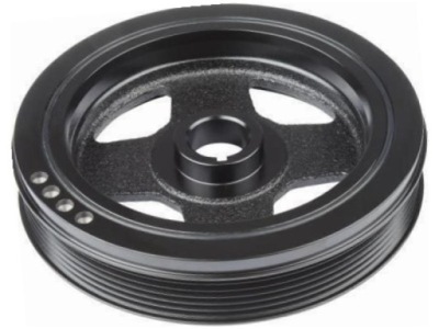 Шкив коленчатого вала toyota verso 1.4 yaris 1.4 yaris 1.4 фото №1