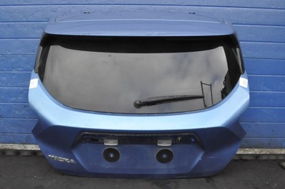 Nissan micra k14 кришка багажника багажника задня задня фото №1