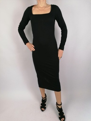 Czarna sukienka Missguided rozmiar 42
