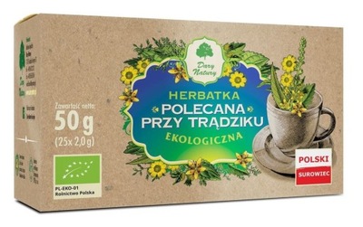 HERBATKA POLECANA PRZY TRĄDZIKU BIO (25 x 2 g) - D