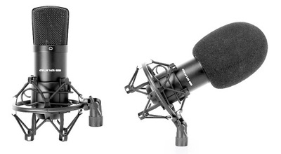 Auna 10011705 Mikrofon pojemnościowy Pro CM-001B