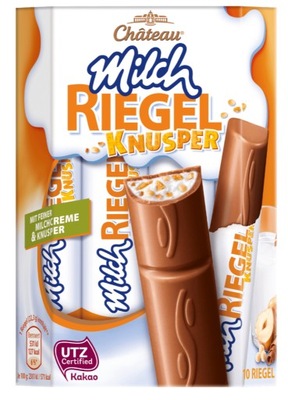 CHATEAU MILCH RIEGEL KNUSPER BATONY 223g Z NIEMIEC