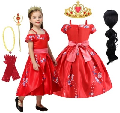 STRÓJ SUKIENKA PRZEBRANIE ELENA Z AVALORU 128/134