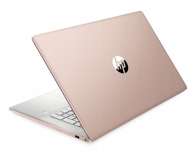 Laptop HP 17-cn 4rdzenie Intel N4120 16GB SSD 512GB UHD HD+ Win11 Różowy