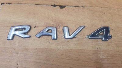 EMBLEMA INSIGNIA INSCRIPCIÓN TOYOTA RAV4 II  