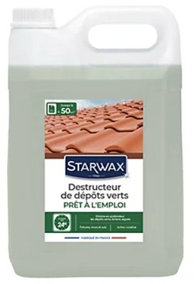 STARWAX Niszczyciel zielonych osadów na dachach ścianach i podłogach 5L
