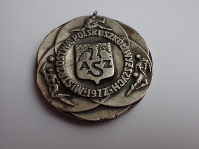 Medal: ASZ Mistrzostwa Polski Szkół Wyższych 1977