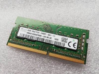 Pamięć RAM DDR4 SK Hynix 8 GB 2400 T 1Rx8 PC4 do laptopa