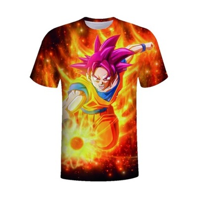 T-SHIRT KOSZULKA Dragon Ball moda lato 3D drukuj d