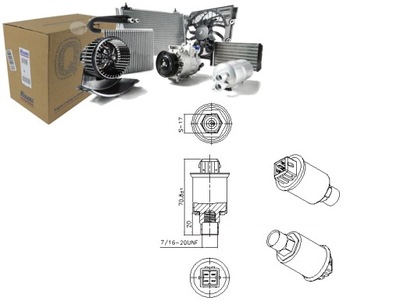 CONMUTADOR DE PRESIÓN DE ACONDICIONADOR AUDI A3 TT FORD GALAXY I SEAT  