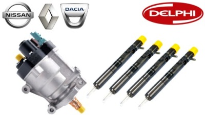Набор opiłkowy renault nissan 1.5 dci насос форсунки 166001137r 28232251 фото №1