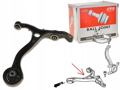 Рычаг перед передний нижний правый ctr cqho-40r фото №1